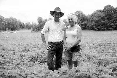 

Don and Marnie MacLean have been running Thompson-Finch Farm, best known for its pick-your-own organic strawberries, since 1982.
