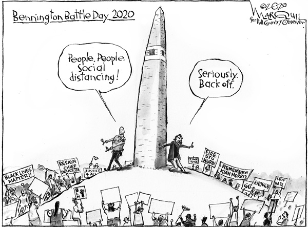 July 2020 political cartoon