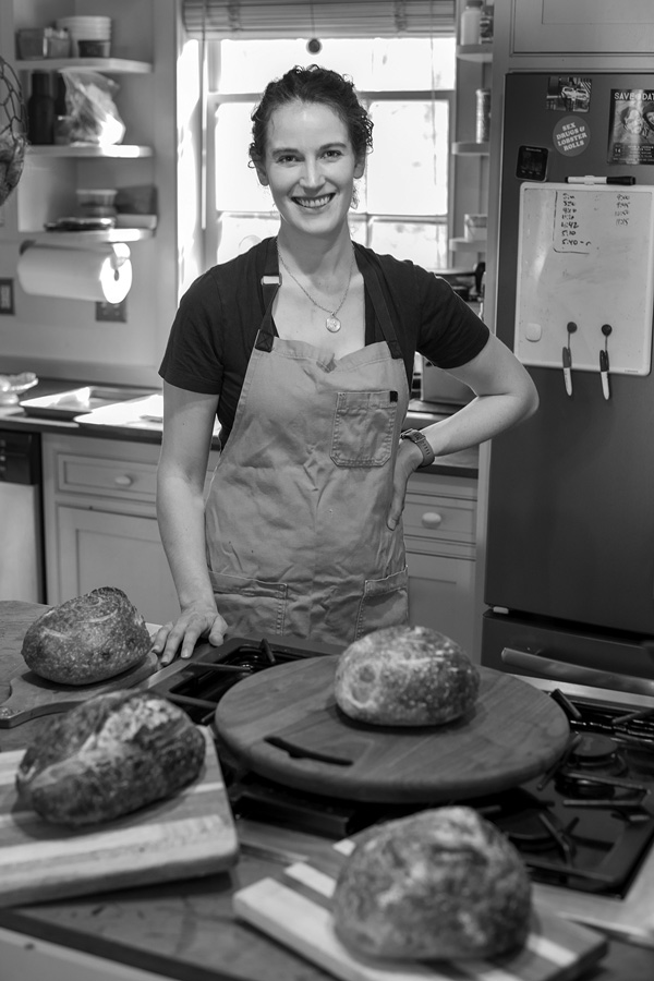 Kean McIlvaine moved from Washington, D.C., to Washington County, N.Y., after the pandemic threw her culinary career into turmoil. Once here, she started Covered Bridge Bread, a home-based baking business. Joan K. Lentini photo